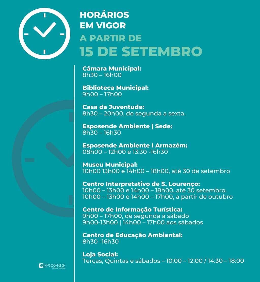 horarios